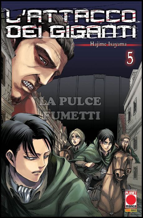 GENERATION MANGA #     5 - L'ATTACCO DEI GIGANTI 5 - 3A RISTAMPA